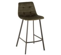 Chaise métal vert h.95cm