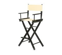 Chaise Metteur En Scene Chaise De Réalisateur Polyvalente En Bois Massif, Tabouret Haut Pliable En Toile, Bureau Polyvalente, Maquillage, Siège Portable Et Confortable(Color21)