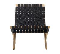 Chaise MG501 Cuba pliable avec ceintures coton WxHxD 61x76x79cm