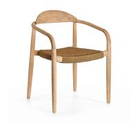 Chaise Nina en bois d'acacia massif et corde
