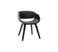 Chaise design noire BENT