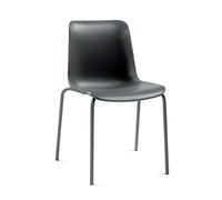 Chaise Paris gris graphite/gris foncé 53x79x52.5 cm