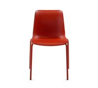 Chaise Paris rouge orangé 53x79x52.5 cm