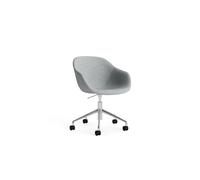 Chaise pivotante à roulettes AAC253 en Aluminium/ Remix 123