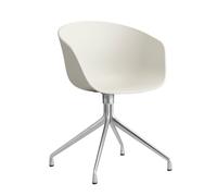 Chaise pivotante About a Chair AAC 20 2.0 poli polished aluminium base