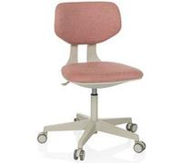 Chaise pivotante pour des enfants KID CLASSIC Rose hjh OFFICE Rose G