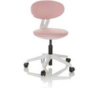 Chaise pivotante pour des enfants MINIMOVO Rose hjh OFFICE Rose G
