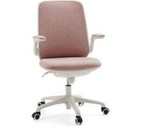 Chaise pivotante pour enfant / Chaise de bureau pour enfant SWIVELO Tissu rose hjh OFFICE Rose