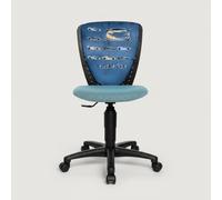 Chaise pivotante pour enfant TOPSTAR NIC Sportswagen, ergonomique, noir/bleu clair