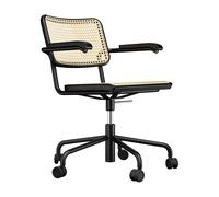 Chaise pivotante S 64 VDR avec clayonnage WxHxD 68x77-89cmx68cm