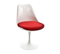 Chaise pivotante Tulip Eero Saarinen cover red Tonus 130