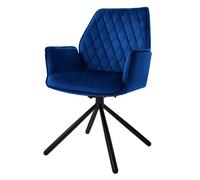 Chaise pivotante velours ML-Design