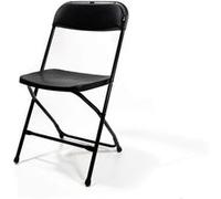 Chaise Pliable Budget Structure en Acier x 7 Veba Noir G