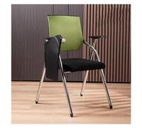 Chaise pliable pour étudiant avec bureau, chaise d'entraînement empilable avec support lombaire et bras d'écriture pour tablette pour salle de ureau