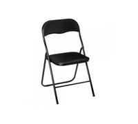 AC-Déco Chaise pliante Basic 79 cm Noir