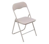 Chaise pliante beige en PVC - 5 five simply smart