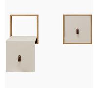 Chaise pliante en bois massif, tabouret à langer invisible à fixation murale, banc d'entrée mince et caché pour couloir, capacité de charge 150 kg