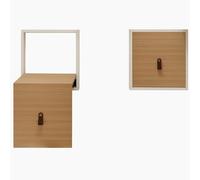 Chaise pliante en bois massif, tabouret à langer invisible à fixation murale, banc d'entrée mince et caché pour couloir, capacité de charge 150 kg