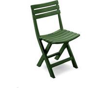 Chaise pliante en résine couleur vert BIR80CVE Vert G