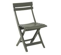 Chaise pliante - GROSFILLEX - Miami - Forest green - Résine