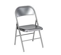 Chaise pliante Métal noire