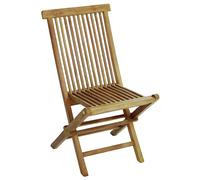 Chaise pliante Salina en bois de teck