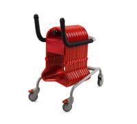 Chaise pliante Snupi + chariot de transport Lectus - 2565E
