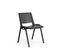Chaise polypropylène empilable KENI - noire | ACT'