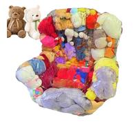 Chaise pour animaux en peluche - 41,34 pouces de large | Pouf de rangement en PVC - Organisateur de jouets en peluche imperméable pour chambre à coucher, crèche, salle de jeux, chambre d'enfant, dorto
