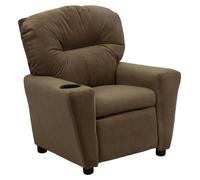 Chaise pour enfant avec porte-gobelet et design confortable