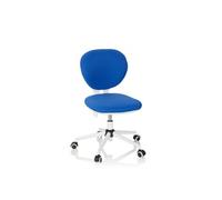 Chaise pour enfant / Chaise de bureau pour enfant KID VIVO Tissu Bleu