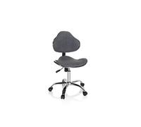 Chaise pour enfant / Chaise de bureau pour enfant KIDDY GTI-3 Tissu Gris