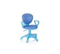 Chaise pour enfant / Siège de bureau pour enfant KID COLOUR Tissu bleu hjh OFFICE Bleu G