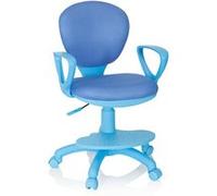 Chaise pour enfant / Siège de bureau pour enfant KID COLOUR Tissu bleu hjh OFFICE Bleu G