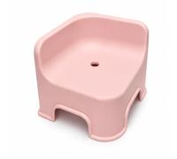 Chaise pour enfants en plastique coloré empilable avec dossier en plastique, siège coloré, chaise monobloc, siège pour enfants, chaises de jeu pour intérieur et extérieur (D)