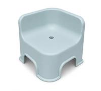 Chaise pour enfants en plastique coloré empilable avec dossier en plastique, siège coloré, chaise monobloc, siège pour enfants, chaises de jeu, pour intérieur et extérieur (C)