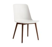 Chaise Rely HW71 piètement noyer WxHxD 48.5x81x53,5cm/with plastic glides