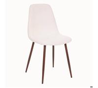 Chaise ""Roka"" blanc - Atmosphera Créateur d'intérieur