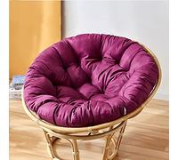 Chaise ronde épaisse pour chaise à œufs suspendue - Siège rembourré pour balancelle et chaise à bascule - T & Sle pour une utilisation en intérieur et en extérieur