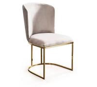 Chaise Salle à manger Chaise de cuisine blanche Fauteuil de luxe Moderne Nouveauté