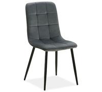 Chaise Salle Manger Gris Design Moderne