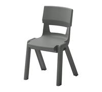 Chaise scolaire Cleo Taille 2 - Maternelle moyenne section - Gris