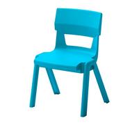 Chaise scolaire Cleo Taille 3 - Maternelle grande section - Bleu turquoise