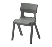 Chaise scolaire Cleo Taille 4 - primaire CP / CE1 - Gris