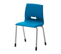 Chaise scolaire Octave Taille 4 - primaire CP / CE1 - Bleu