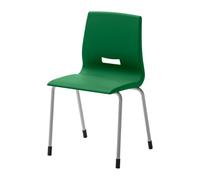 Chaise scolaire Octave Taille 5 - primaire CE2 / CM1 - Vert foncé