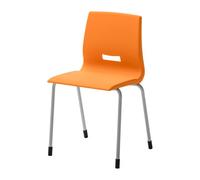 Chaise scolaire Octave Taille 6 - CM2 / Collège / Lycée - Orange