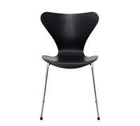 Chaise Serie 7™ frêne teinte structure chromé chromed steel base