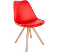 Chaise Sofia Simili Cuir Carrée