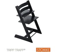 Stokke Chaise haute Tripp Trapp évolutive et réglable Hêtre Noir